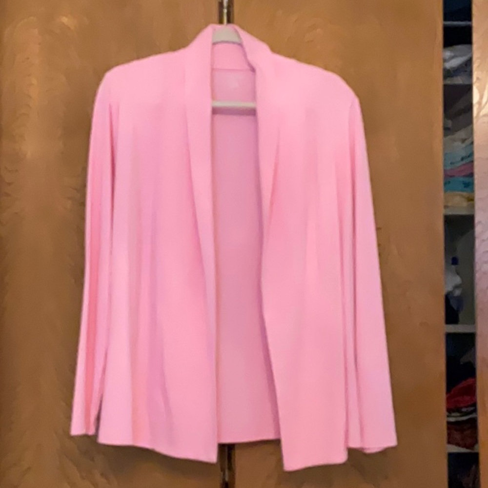 Lands end medium top in pink cotton